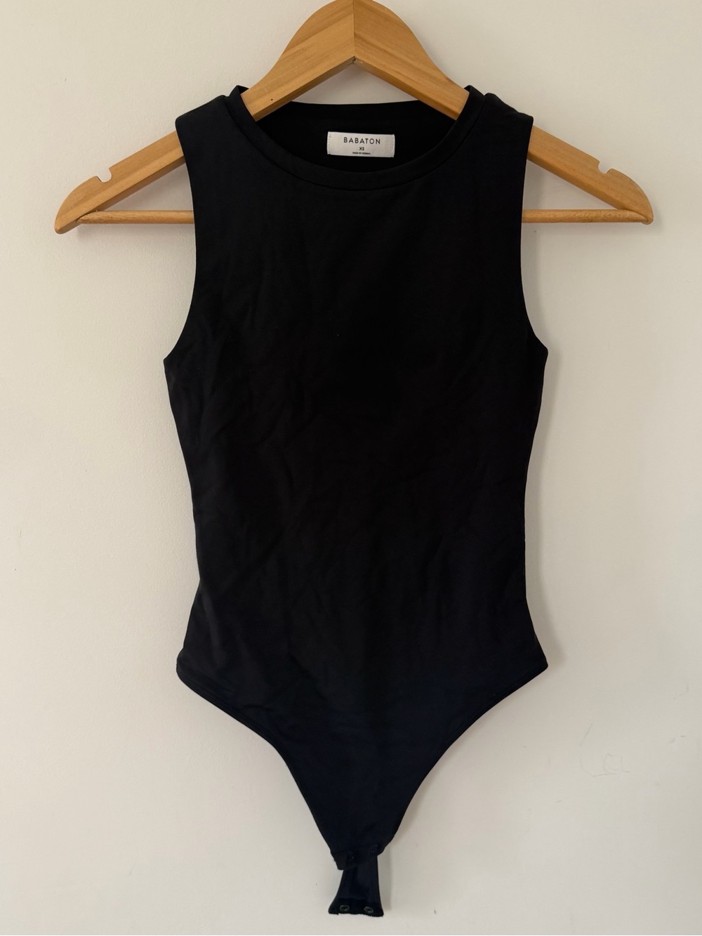 Aritzia Black Sleeveless Bodysuit